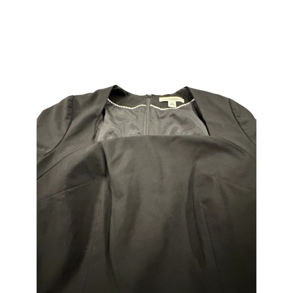 Banana Republic Dress Womens Size 2 Black Sleeveless Round Neck Back Zip EUC‎ - Picture 2 of 11